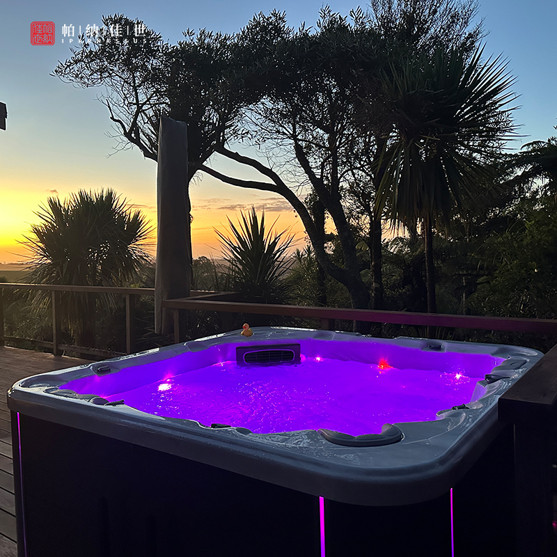 度假泡池P660 户外温泉泡池 民宿别墅温泉度假村 亚克力泡池