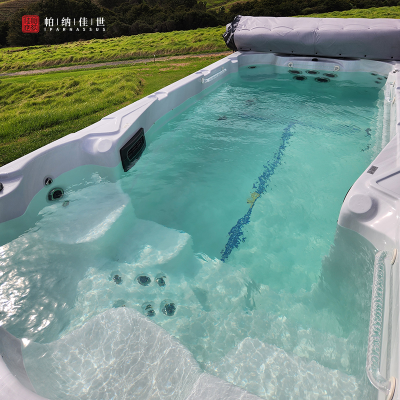 恒温无边际游泳池 户外酒店民宿 亚克力智能冲浪泳池 P765